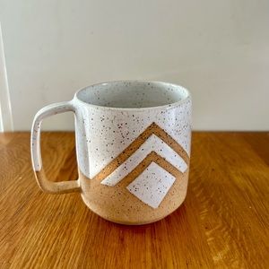 Ponderosa Ceramics Triangle Diamond Minimal Mug